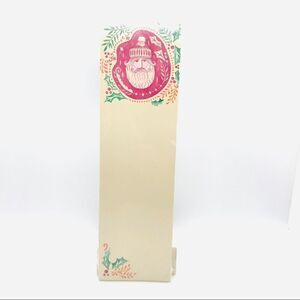 Christmas Santa Notepad Stationary Xmas